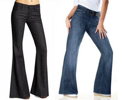 pantalones acampanados