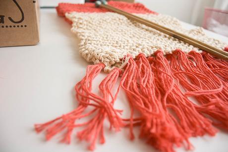 BUFANDA DE ALGODÓN MISS KITS flecos de bufanda