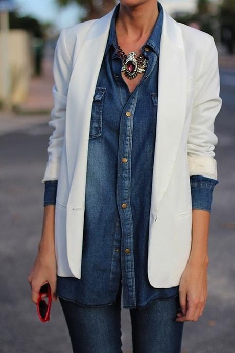 Looks de Inspiración con una Camisa de Denim