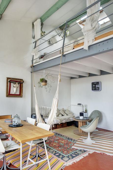 Apartamento Boho en Marsella. Un estilo muy particular que enamora.