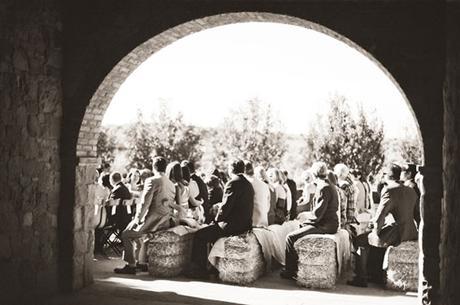 Da un toque rústico a tu boda con balas de paja Da un toque rústico a tu boda con balas de paja