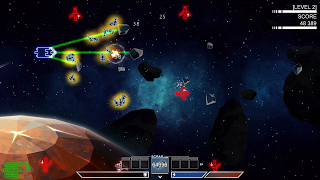 Psycho Starship Rampage, el shmup donde la construcción y la destrucción van de la mano