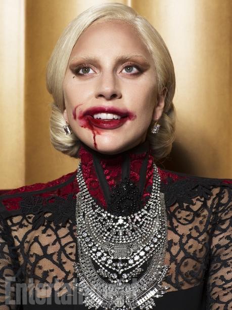 Lady Gaga luce muy vampírica para la sesión de Entertaiment Weekly