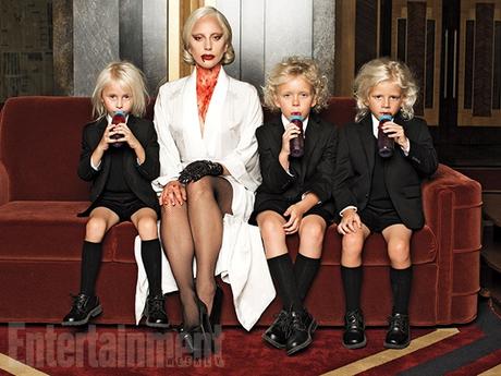 Lady Gaga luce muy vampírica para la sesión de Entertaiment Weekly