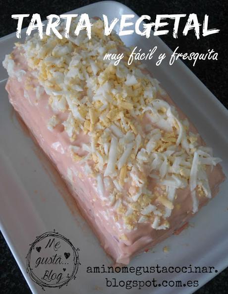 Tarta vegetal muy fácil