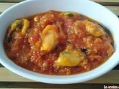 Mejillones salsa vieira