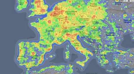 europa_contaminación lumínica