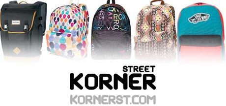 mochilas en Korner Street