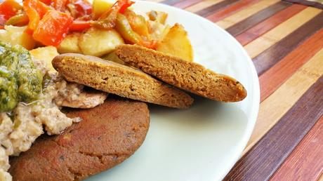 Hamburguesas de pescado veganas
