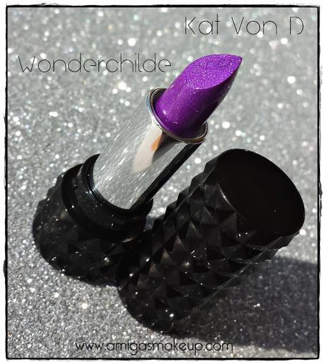 Review labiales Studded Kiss Lipstick de Kat Von D.