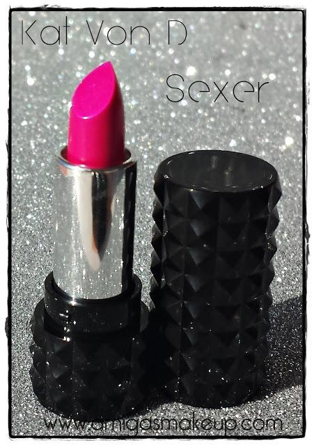 Review labiales Studded Kiss Lipstick de Kat Von D.