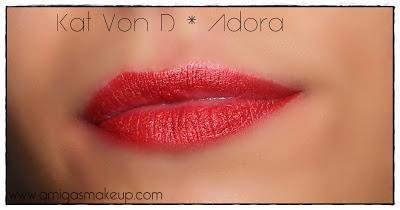 Review labiales Studded Kiss Lipstick de Kat Von D.