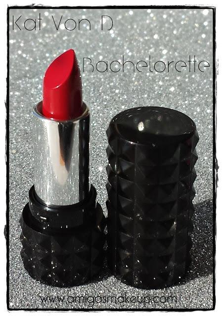 Review labiales Studded Kiss Lipstick de Kat Von D.