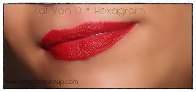 Review labiales Studded Kiss Lipstick de Kat Von D.