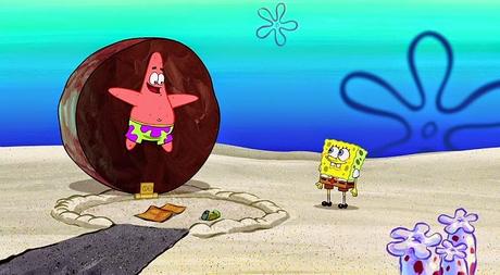 bob esponja patrick rock house roca patricio