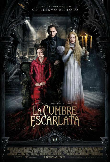 POR AQUI OS DEJO TRES NUEVAS IMÁGENES DE “LA CUMBRE ESCARLATA (CRIMSON PEAK)”