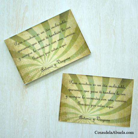 Es de buen nacido, ser agradecido Tarjetas de agradecimiento retro