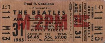 50 Años: 31 Ago. 1965 - Cow Palace - San Francisco, California [VIDEO]