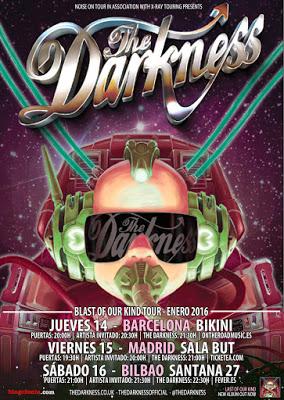 The Darkness 2016 Spanish Tour!!!