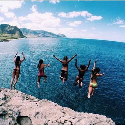 cliff jumping, bucket list, too afraid to do it