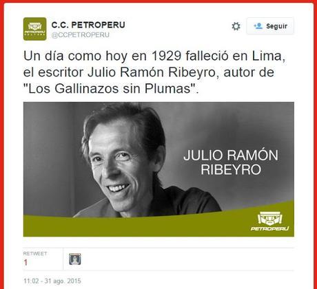 Top 5 erratas sobre Julio Ramón Ribeyro