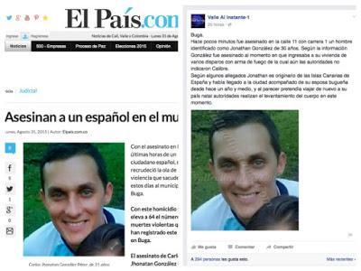 El árbitro español Jonathan González y su familia asesinados en Colombia