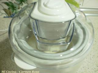 HELADO DE GANACHE DE CHOCOLATE CON NARANJA (Receta del chef Dani Moscugat)