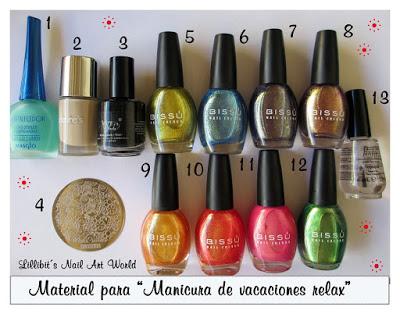 ¡De vuelta! Manicura de vacaciones relax