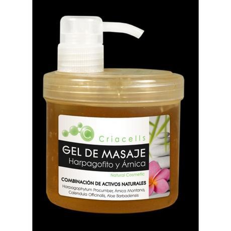 Gel de Masaje Harpagofito y Arnica de Criacells.