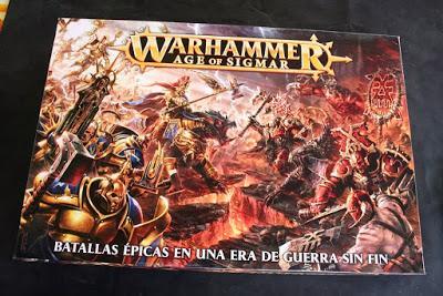 Portada de la caja Warhammer: Age of Sigmar Portada de la caja Warhammer: Age of Sigmar