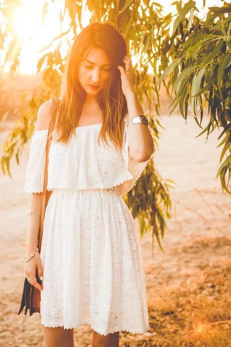 Shoulder Off White Dress Shoulder Off White Dress