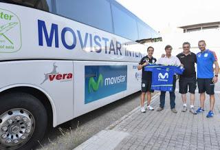 Movistar Inter renueva el acuerdo de colaboración con Autocares Vera y lanza la tienda OnLine #latiendainterista.com