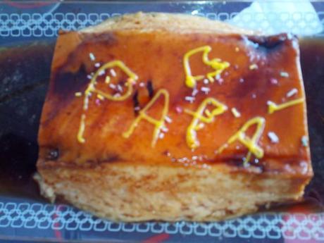 Flan de nata al microondas