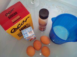 Flan de nata al microondas