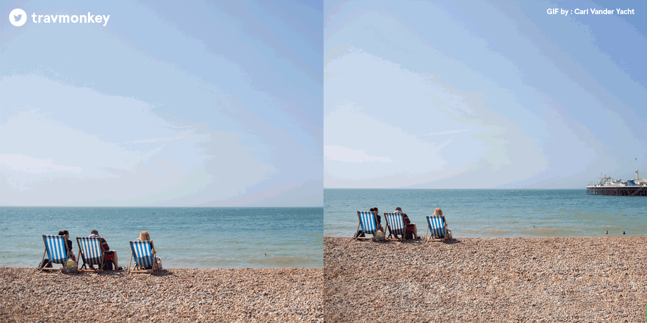 Booking convierte las fotos de las vacaciones de sus fans en divertidos GIFs