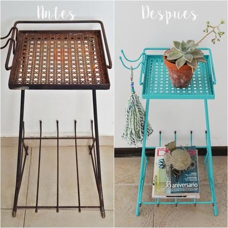 Reciclar en azul y aguamarino