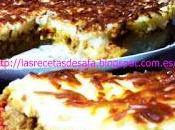 Pastel patata carne.