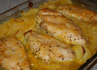 Pechuga de Pollo a la Naranja