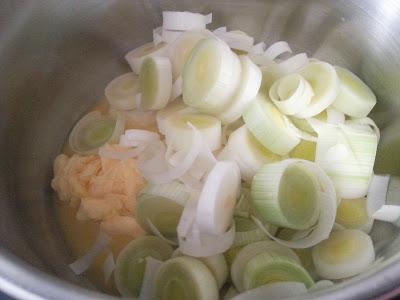 VICHISSOISE: CREMA DE PUERROS