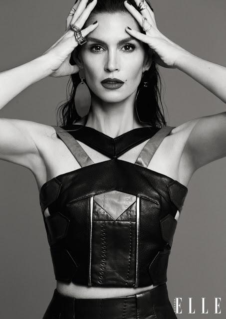 Cindy Crawfrod está que arde en la portada de ELLE Canada