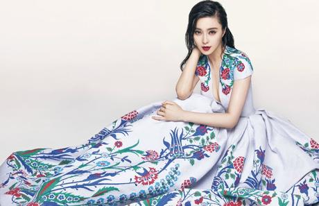 Fan Bingbing luce puro lujo para Vogue Taiwan