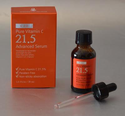 El serum con vitamina C “Pure Vitamin C21.5 Advanced Serum” de C20 (OST) (From Asia With Love)