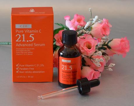 El serum con vitamina C “Pure Vitamin C21.5 Advanced Serum” de C20 (OST) (From Asia With Love)