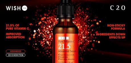 El serum con vitamina C “Pure Vitamin C21.5 Advanced Serum” de C20 (OST) (From Asia With Love)