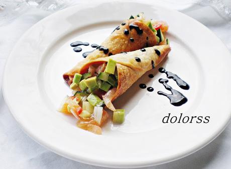 Cucuruchos  de  aguacate