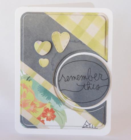 Tarjeta “Remember this”