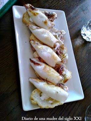 Miércoles Mudo: Chipirones a la plancha con ali-oli