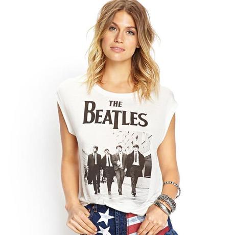 2015-Summer-Style-Fashion-Women-Letters-Print-the-Beatles-Hip-Hop-Punk-Cotton-Casual-T-shirt