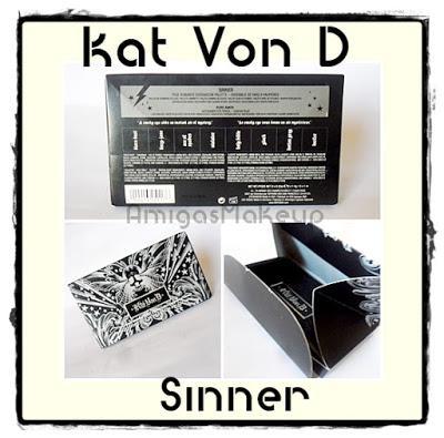 Review Paleta Sinner Kat Von D