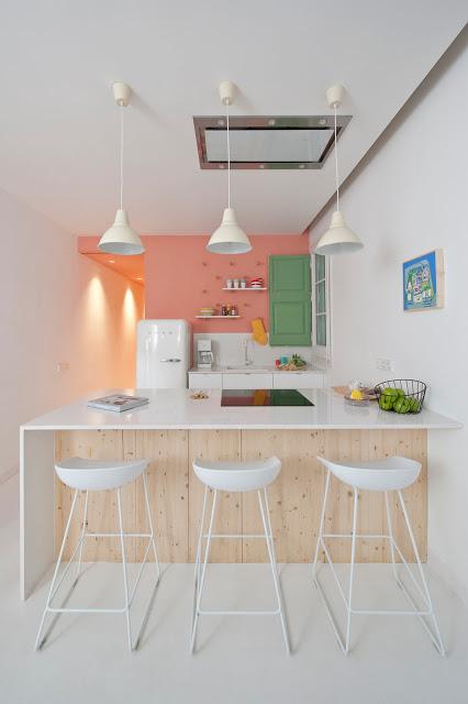 Diseño interior de apartamento turístico en Barcelona